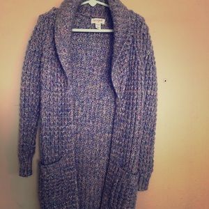 Sweet Cat and Jack purple knit sweater